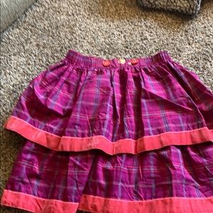 matilda jane plaid skirt